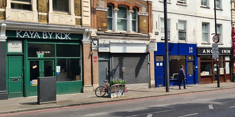 424 St John Street Photo Shop to let Angel